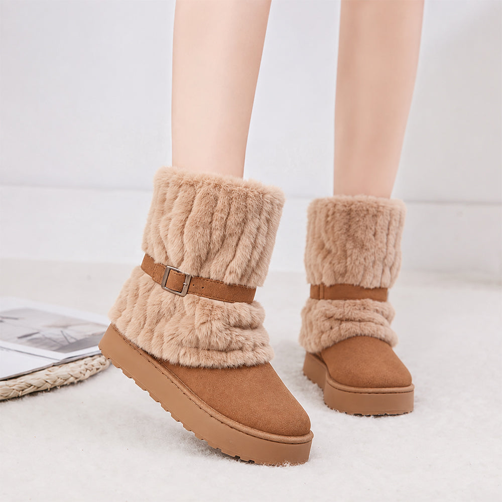 🔥LAST DAY: 80% OFF | Comfortable Orthopedic Winter Ankle Boots | Waterproof & Non‑Slip for Cold Days