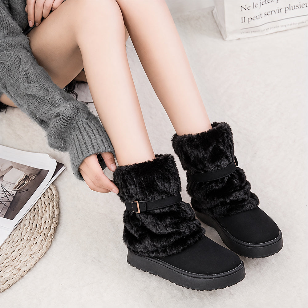 🔥LAST DAY: 80% OFF | Comfortable Orthopedic Winter Ankle Boots | Waterproof & Non‑Slip for Cold Days