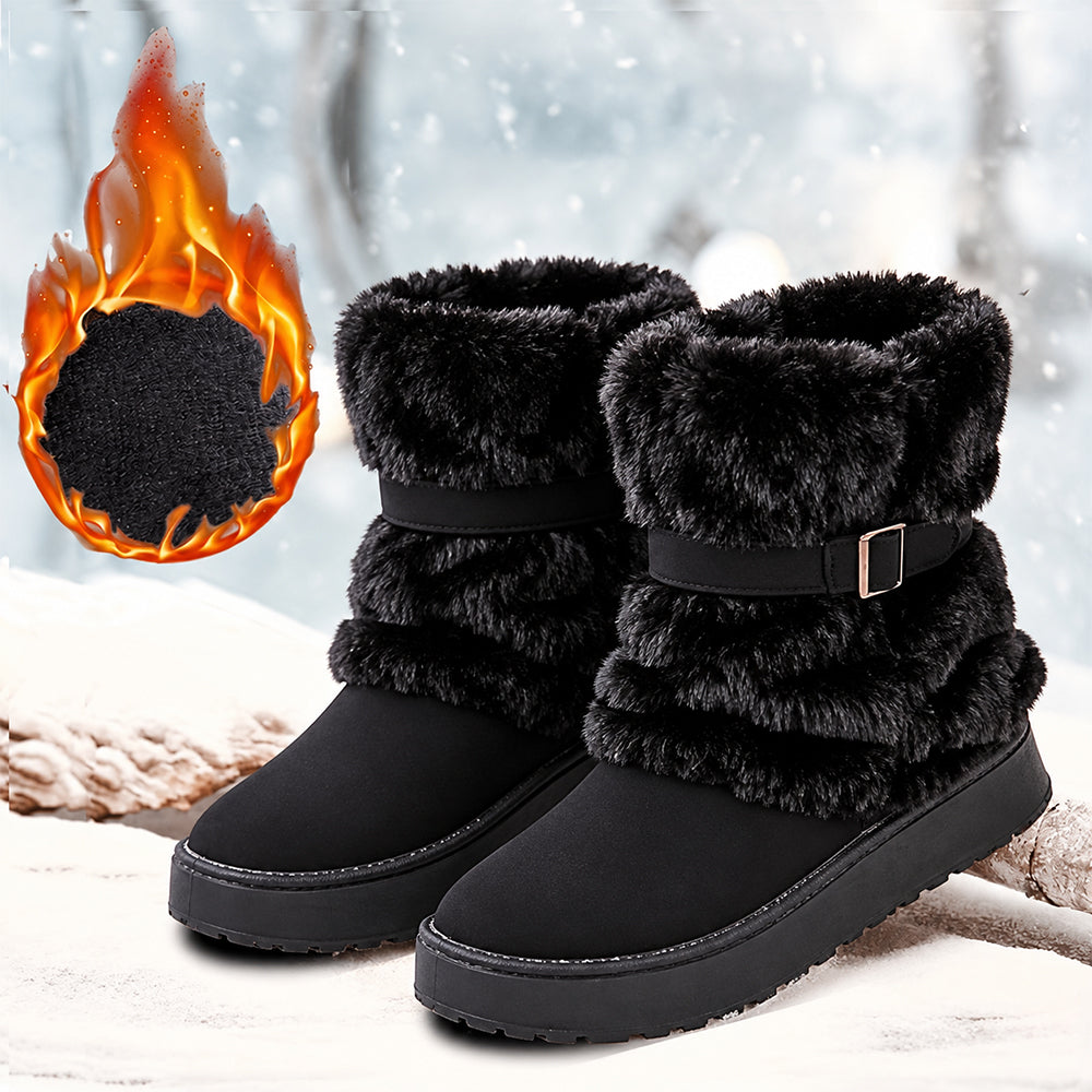 🔥LAST DAY: 80% OFF | Comfortable Orthopedic Winter Ankle Boots | Waterproof & Non‑Slip for Cold Days