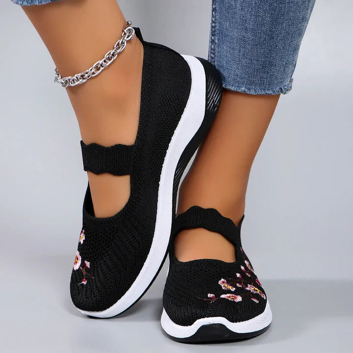 🔥Last Day Promotion 49% OFF - Women's Casual Breathable Slip On Orthopaedic Walking Shoes