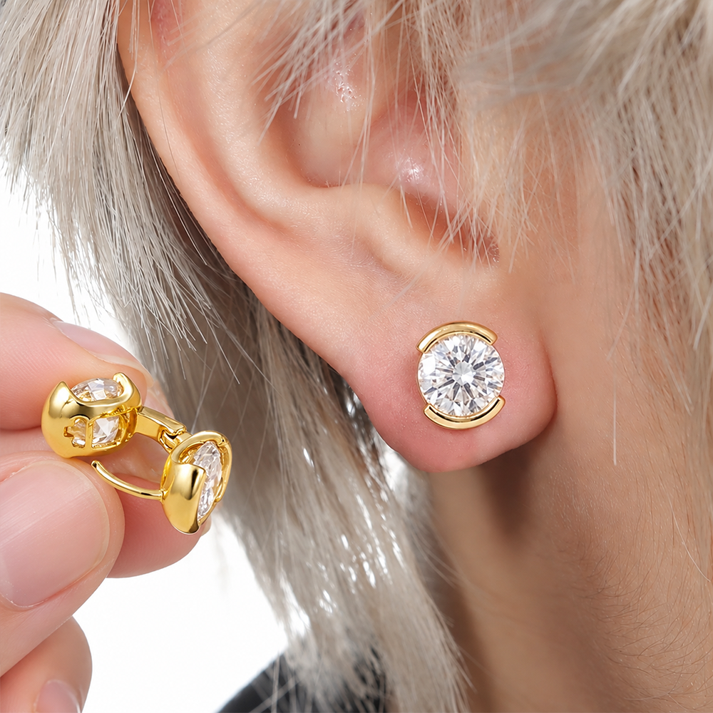 🔥 LAST DAY: 80% OFF | CZTICLE® Magnetic Zirconia Earrings – Wellness & Weight Management