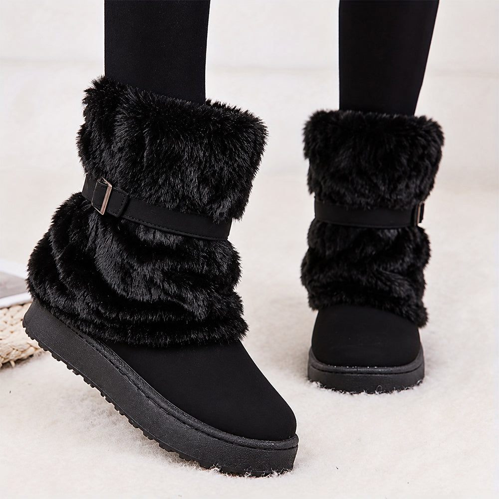🔥LAST DAY: 80% OFF | Comfortable Orthopedic Winter Ankle Boots | Waterproof & Non‑Slip for Cold Days
