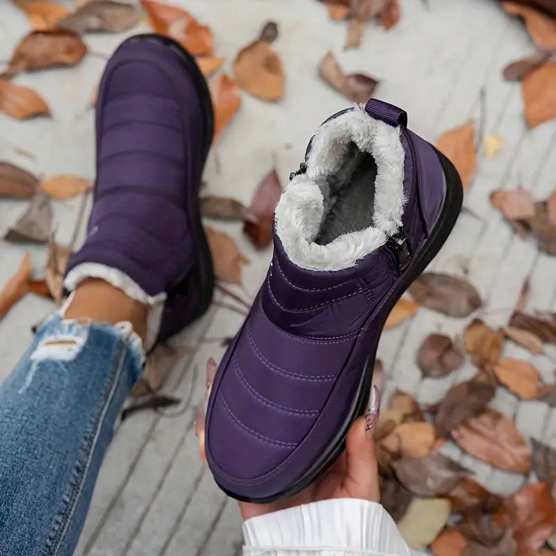 🔥LAST DAY: 80% OFF | Limited Time Sale: Women’s Insulated Snow Boots – Waterproof & Fur-Lined
