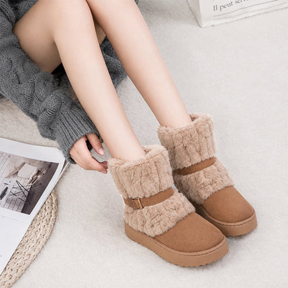 🔥LAST DAY: 80% OFF | Comfortable Orthopedic Winter Ankle Boots | Waterproof & Non‑Slip for Cold Days