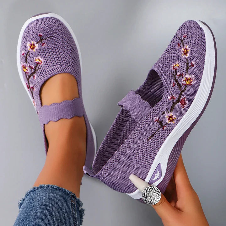 🔥Last Day Promotion 49% OFF - Women's Casual Breathable Slip On Orthopaedic Walking Shoes