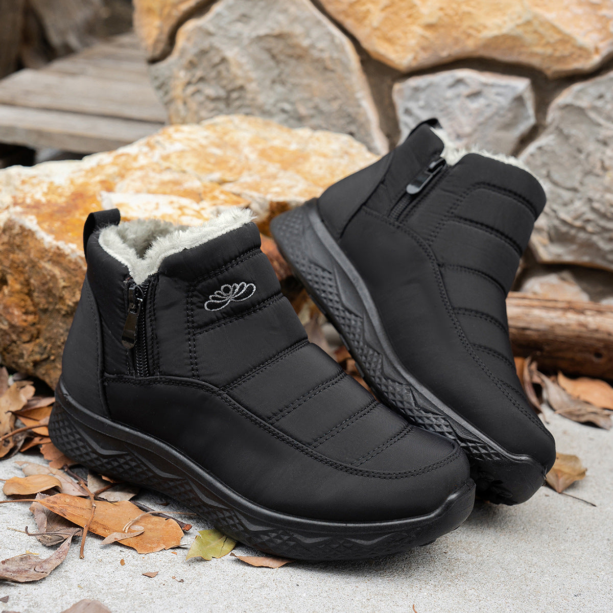 🔥LAST DAY: 80% OFF | Limited Time Sale: Women’s Insulated Snow Boots – Waterproof & Fur-Lined