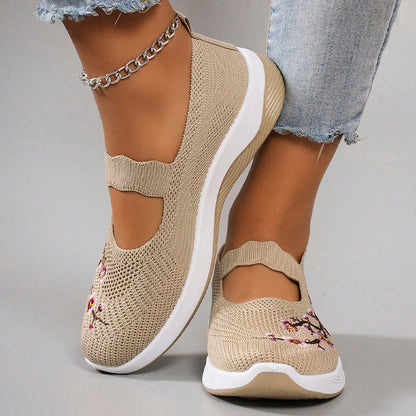 🔥Last Day Promotion 49% OFF - Women's Casual Breathable Slip On Orthopaedic Walking Shoes