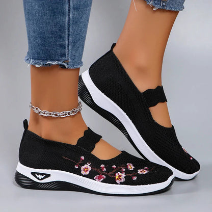 🔥Last Day Promotion 49% OFF - Women's Casual Breathable Slip On Orthopaedic Walking Shoes