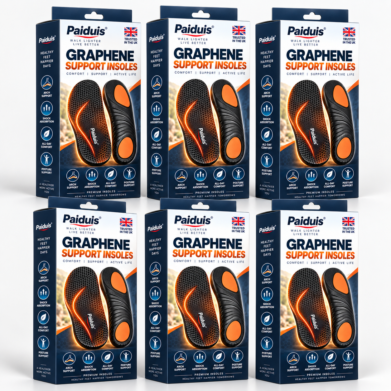 ✨✨6 Pairs - Maximum Weight Management Support