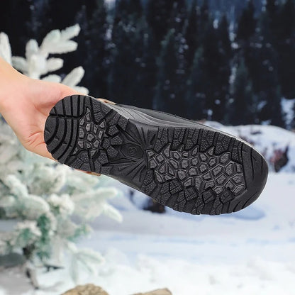 🔥 SAVE $17 |Warm Winter Ankle Booties for Women, Water‑Repellent Non‑Slip Arch Support Faux Fur Lined All‑Day‑Comfort Walking Boots